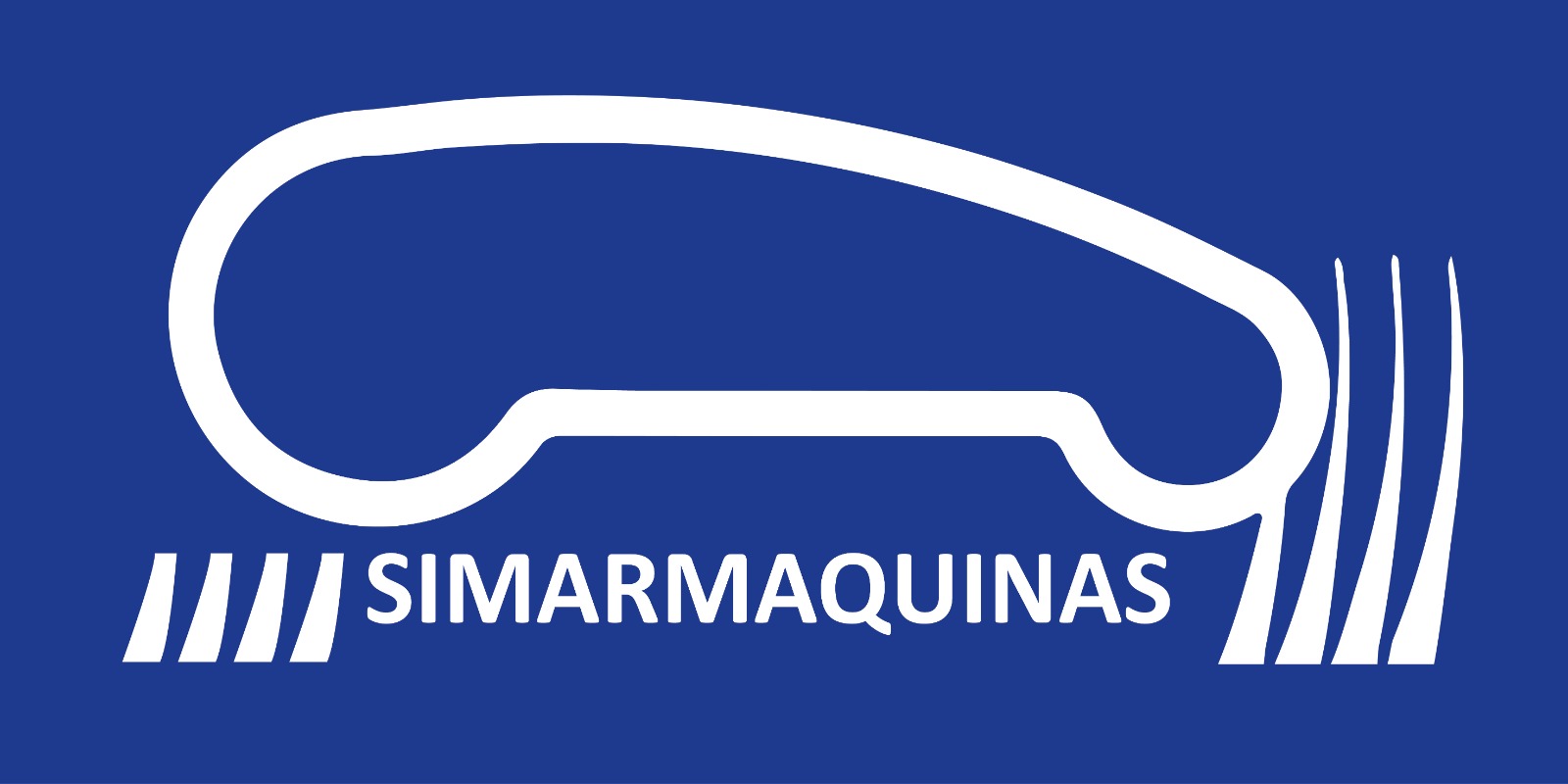 Logo de SimarMáquinas, especialistas en robots cortacésped